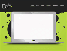 Tablet Screenshot of doas.com.br